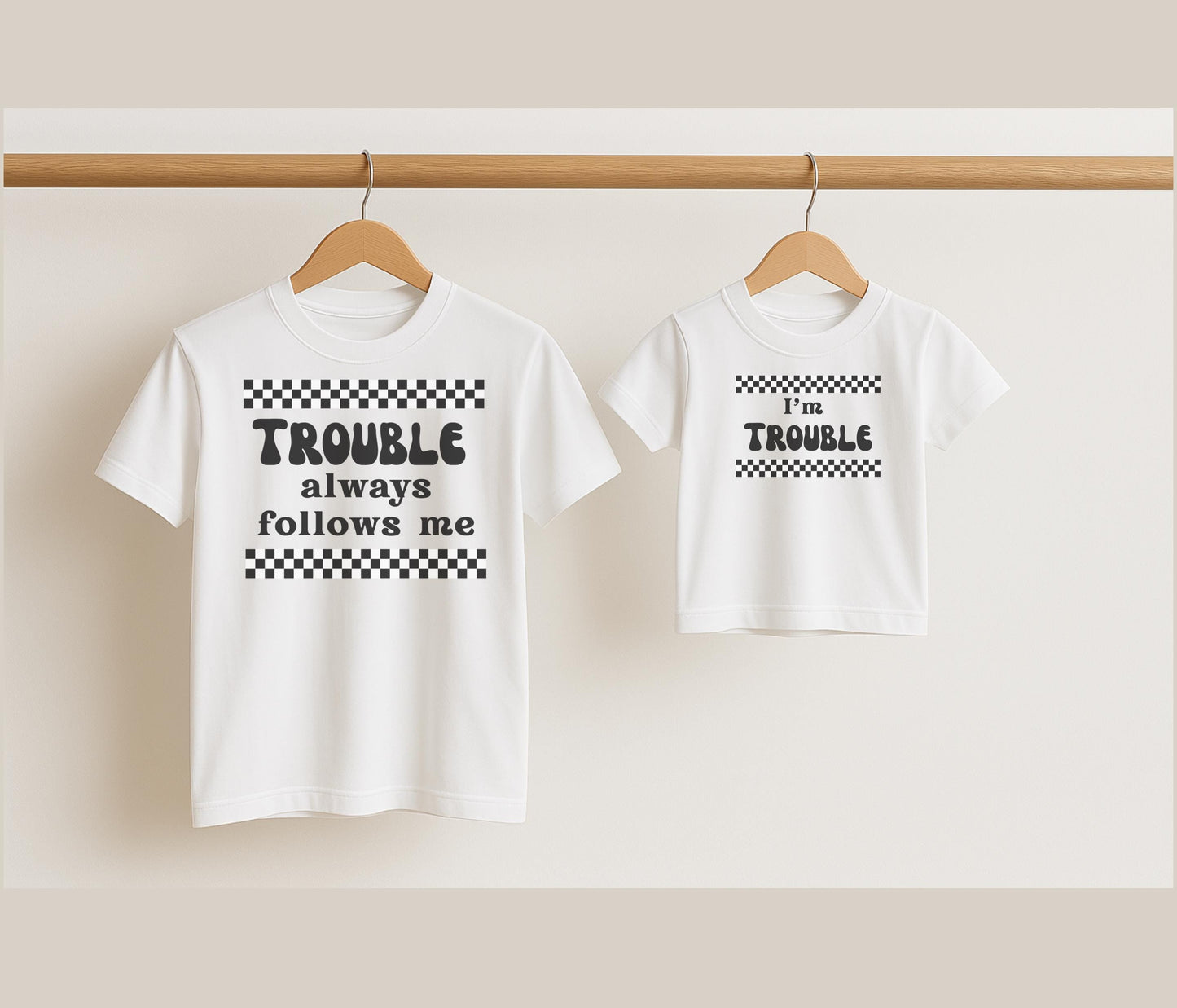 Matching Parent and Child T-shirts, Perfect gift for mom, Present for dad, Gift for him, Top for parent and kids