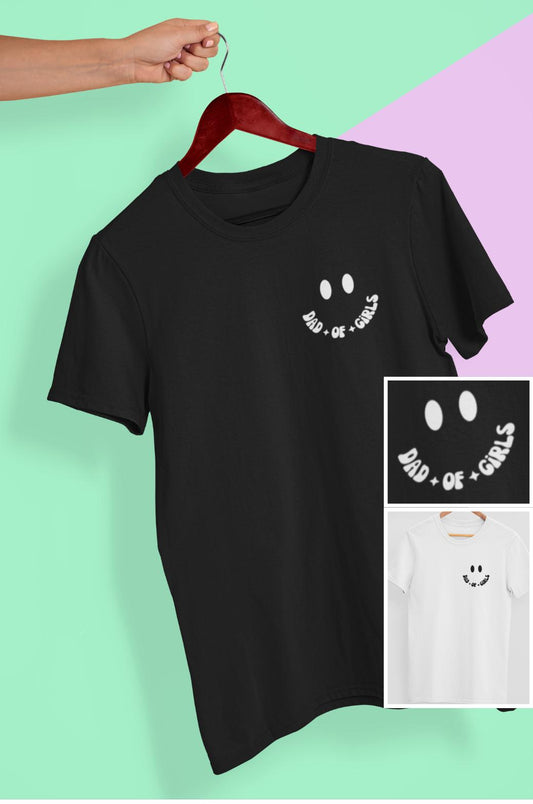 T-shirt for Dad of girls, Present for father from daughter, Perfect present for him, Fun t-shirt for men, Dad of girls slogan