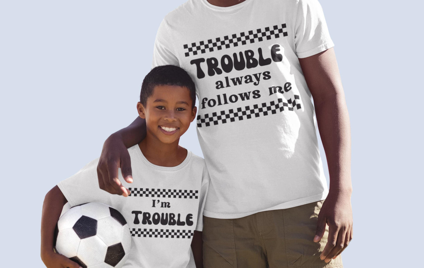 Matching Parent and Child T-shirts, Perfect gift for mom, Present for dad, Gift for him, Top for parent and kids